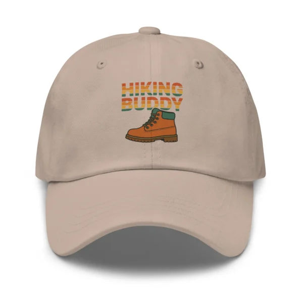 Hiking Buddy Classic Dad Hat – Retro Outdoor Adventure Cap