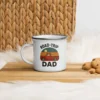 Road-Trip Dad Enamel Mug – Retro Adventure Coffee Cup