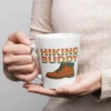 Hiking Buddy Latte Mug - Outdoor Adventure Coffee Mug