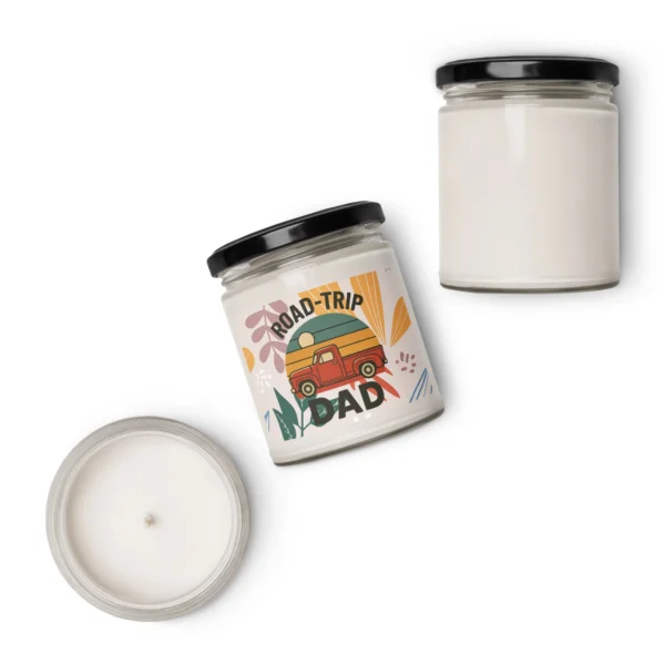 Road-Trip Dad Scented Soy Candle – Adventure Scented Candle