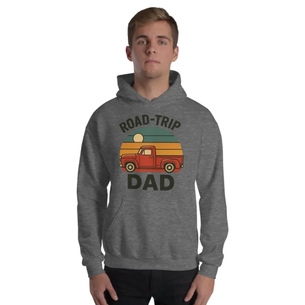 Road-Trip Dad Adventure Hoodie - Vintage Pickup Hoodie