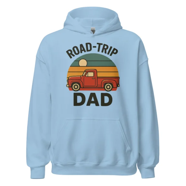 Road-Trip Dad Adventure Hoodie - Vintage Pickup Hoodie