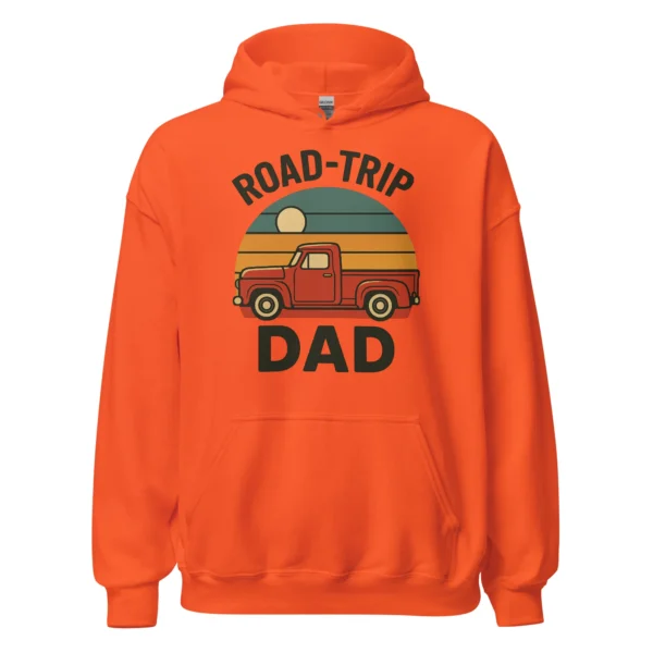 Road-Trip Dad Adventure Hoodie - Vintage Pickup Hoodie
