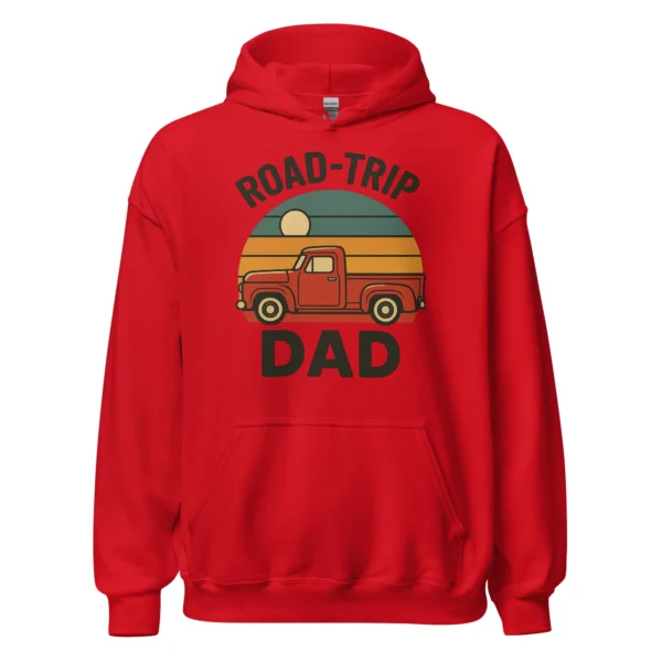 Road-Trip Dad Adventure Hoodie - Vintage Pickup Hoodie