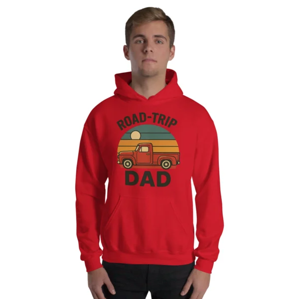 Road-Trip Dad Adventure Hoodie - Vintage Pickup Hoodie