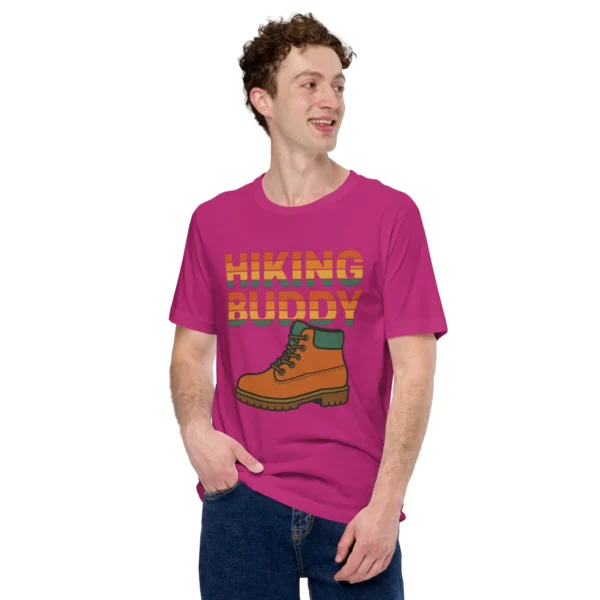 Hiking Buddy Retro T-shirt - Nature Lover Shirt