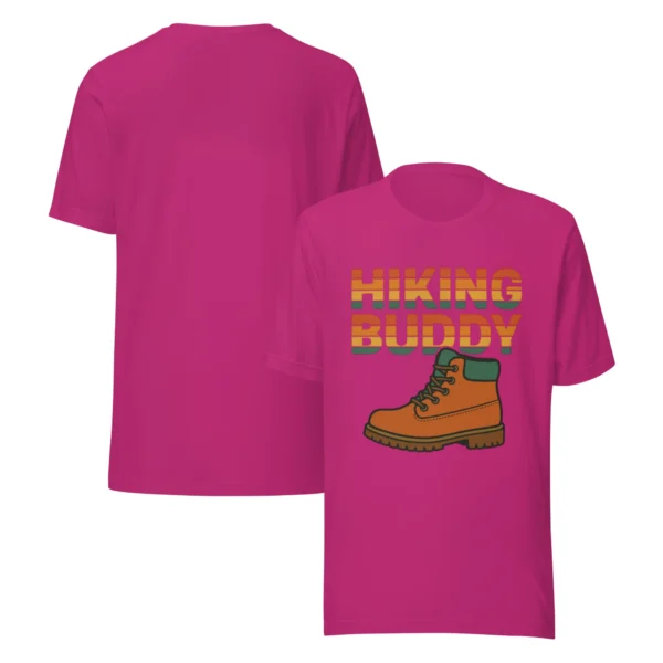 Hiking Buddy Retro T-shirt - Nature Lover Shirt