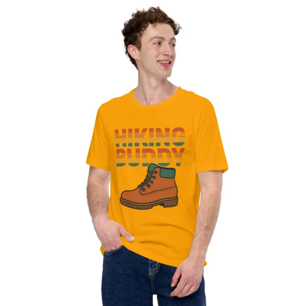 Hiking Buddy Retro T-shirt - Nature Lover Shirt