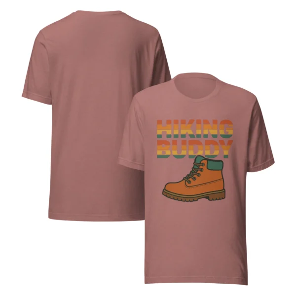 Hiking Buddy Retro T-shirt - Nature Lover Shirt