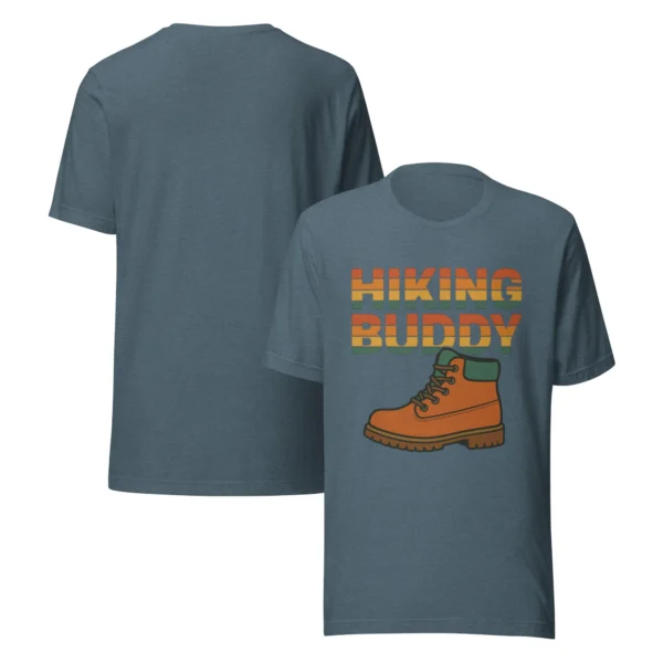Hiking Buddy Retro T-shirt - Nature Lover Shirt