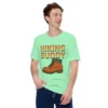 Hiking Buddy Retro T-shirt - Nature Lover Shirt