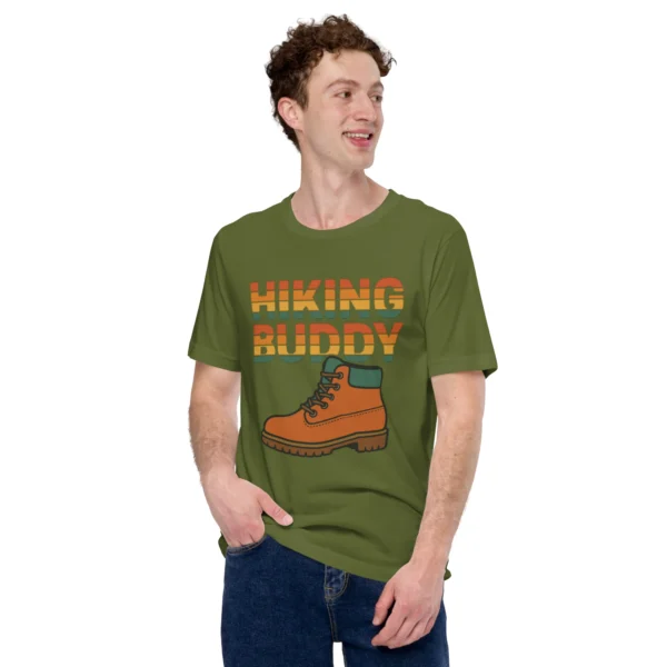 Hiking Buddy Retro T-shirt - Nature Lover Shirt