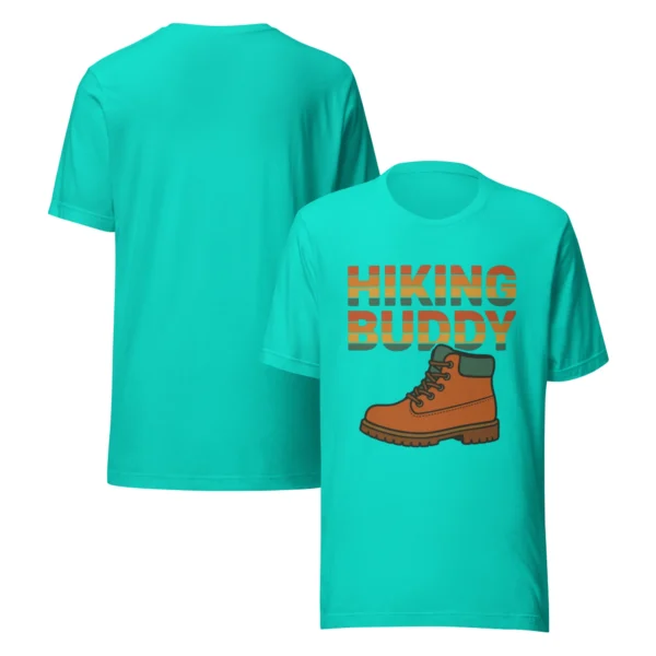 Hiking Buddy Retro T-shirt - Nature Lover Shirt