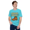 Hiking Buddy Retro T-shirt - Nature Lover Shirt