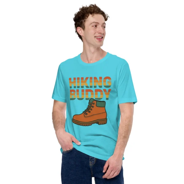 Hiking Buddy Retro T-shirt - Nature Lover Shirt