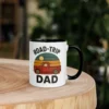 Road-Trip Dad Color Accent Mug – Adventure Dad Coffee Mug