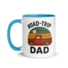 Road-Trip Dad Color Accent Mug – Adventure Dad Coffee Mug
