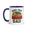 Road-Trip Dad Color Accent Mug – Adventure Dad Coffee Mug