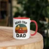 Road-Trip Dad Color Accent Mug – Adventure Dad Coffee Mug