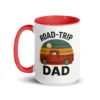 Road-Trip Dad Color Accent Mug – Adventure Dad Coffee Mug