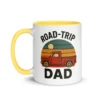Road-Trip Dad Color Accent Mug – Adventure Dad Coffee Mug