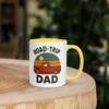 Road-Trip Dad Color Accent Mug – Adventure Dad Coffee Mug
