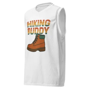 Recycled Unisex Hiking Buddy Basketball Jersey