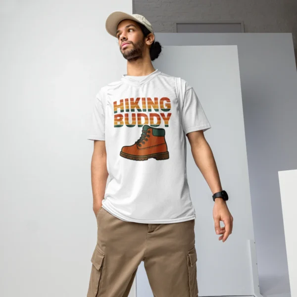 Recycled Unisex Hiking Buddy Basketball Jersey
