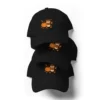 Fall Aesthetic Dad Hat – Seasonal Leaves Adjustable Cap
