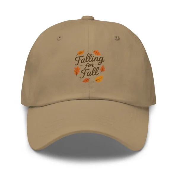 Falling for Fall Dad Hat - Adjustable Autumn Cap