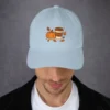 Fall Aesthetic Dad Hat – Seasonal Leaves Adjustable Cap