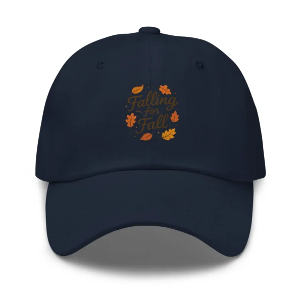 Falling for Fall Dad Hat - Adjustable Autumn Cap