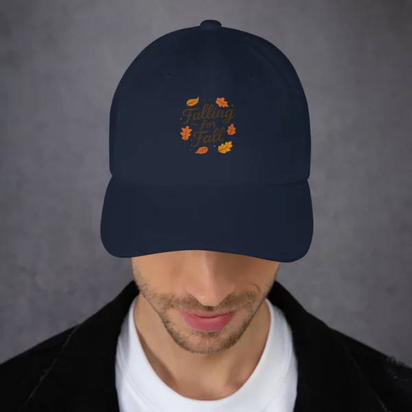 Falling for Fall Dad Hat - Adjustable Autumn Cap