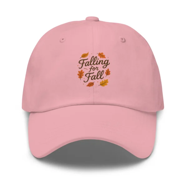 Falling for Fall Dad Hat - Adjustable Autumn Cap