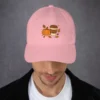 Fall Aesthetic Dad Hat – Seasonal Leaves Adjustable Cap