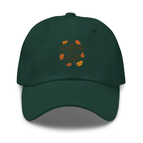 Falling for Fall Dad Hat - Adjustable Autumn Cap