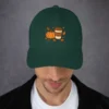 Fall Aesthetic Dad Hat – Seasonal Leaves Adjustable Cap