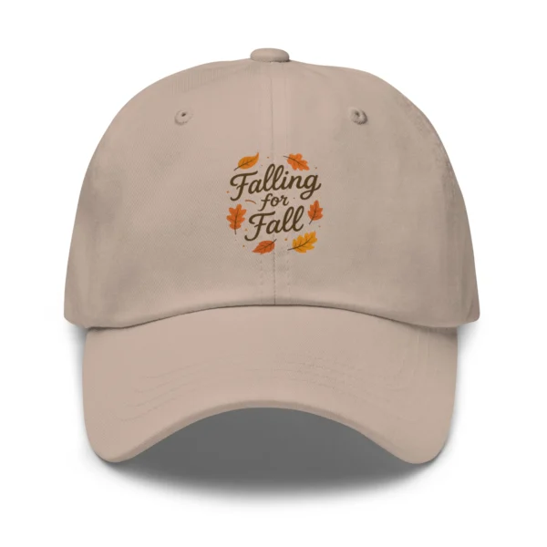 Falling for Fall Dad Hat - Adjustable Autumn Cap