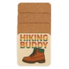 Hiking Buddy Cork-Back Coasters – Funny Hiking Coasters