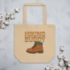 Hiking Buddy Eco Tote Bag – Durable Organic Cotton Bag