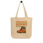 Hiking Buddy Eco Tote Bag – Durable Organic Cotton Bag