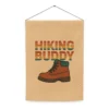 Hiking Buddy Garden Flag – Outdoor Adventure Decor
