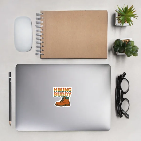 Hiking Buddy Kiss-Cut Sticker - Nature & Adventure Sticker