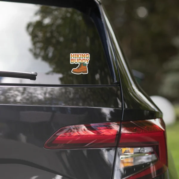 Hiking Buddy Kiss-Cut Sticker - Nature & Adventure Sticker
