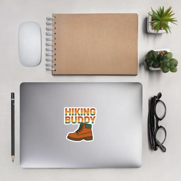 Hiking Buddy Kiss-Cut Sticker - Nature & Adventure Sticker