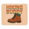 Hiking Buddy Adventure Mouse Pad - Durable & Travel-Inspired