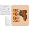 Hiking Buddy Adventure Mouse Pad - Durable & Travel-Inspired