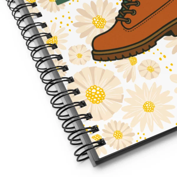 Hiking Buddy Spiral Notebook – Retro Back-to-School Journal