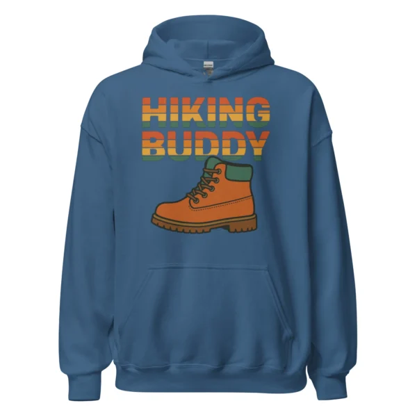 Hiking Buddy Unisex Heavy Blend Hoodie – Cozy Adventure Wear