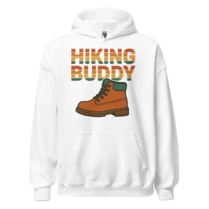 Hiking Buddy Unisex Heavy Blend Hoodie – Cozy Adventure Wear
